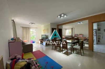 Apartamento à venda no jardim bela  vista - 130 m²  com sacada gourmet