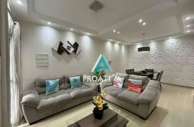 Sobrado com 3 dormitórios à venda, 153 m² - vila floresta - santo andré/sp