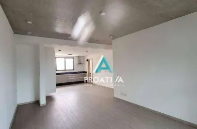 Apartamento com 2 dormitórios para alugar, 83 m² por r$ 6.244,98/mês - jardim - santo andré/sp