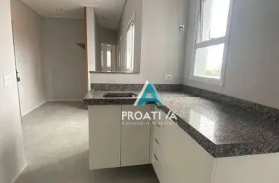 Cobertura com 2 dormitórios à venda, 76 m² por r$ 330.000,00 - vila príncipe de gales - santo andré/sp