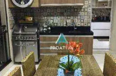 Apartamento com 3 dormitórios à venda, 192 m²  - jardim bela vista - santo andré/sp