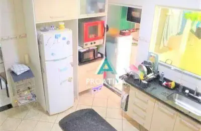 Apartamento com 3 dormitórios à venda, 91 m²- vila valparaíso - santo andré/sp
