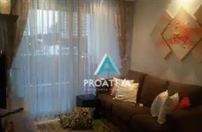 Apartamento com 2 dormitórios à venda, 68 m² por r$ 630.000,00 - jardim - santo andré/sp