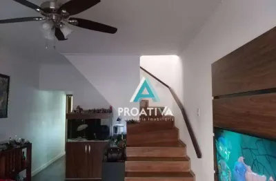 Sobrado com 3 dormitórios à venda, 174 m² - jardim cambuí - santo andré/sp