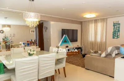 Apartamento à venda, 115 m² por r$ 980.000,09 - vila valparaíso - santo andré/sp
