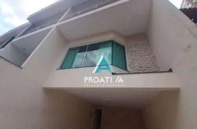 Sobrado com 3 dormitórios à venda, 235 m² - jardim bela vista - santo andré/sp