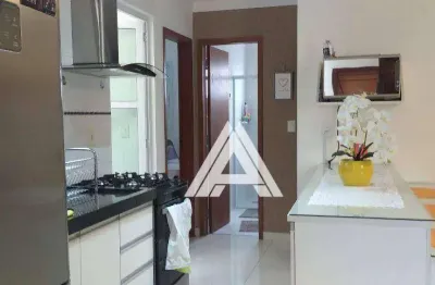Cobertura com 2 dormitórios para alugar, 112 m² por R$ 3.025,00/mês - Vila Apiaí - Santo André/SP