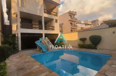 Sobrado com 4 dormitórios, 800 m² - venda por r$ 2.700.000,01 ou aluguel por r$ 15.039,98 - campestre - santo andré/sp