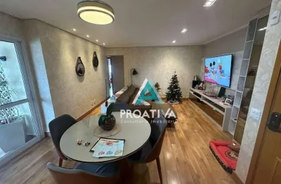 Apartamento com 3 dormitórios à venda, 126 m² - vila gilda - santo andré/sp