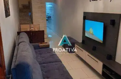 Sobrado com 2 dormitórios à venda, 68 m² por r$ 399.000,00 - jardim utinga - santo andré/sp