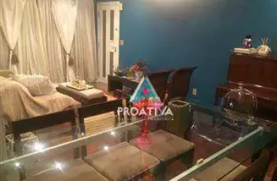 Apartamento com 3 dormitórios à venda, 135 m²  - jardim - santo andré/sp