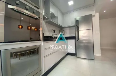 Apartamento à venda, 96 m² por r$ 980.000,00 - vila scarpelli - santo andré/sp