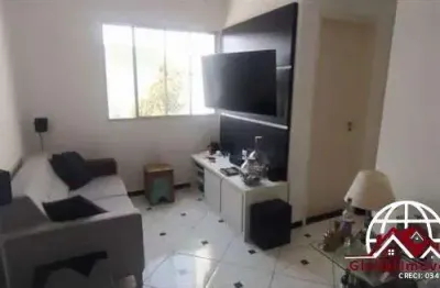 Apartamento para venda em taubaté, barranco, 2 dormitórios, 1 banheiro, 1 vaga