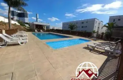 Apartamento para venda em taubaté, vila são josé, 2 dormitórios, 1 banheiro, 1 vaga