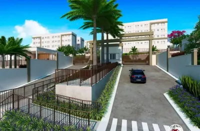 Apartamento para venda em taubaté, granjas santa terezinha, 2 dormitórios, 1 banheiro, 1 vaga