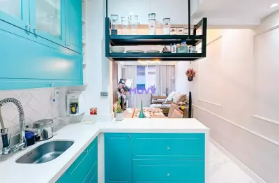 Apartamento todo reformado à venda em icaraí, niterói. (porteira fechada)