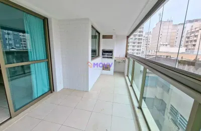 No miolo de icaraí! apartamento com 02 (duas) suítes e 02 vagas na 2 quadra da praia