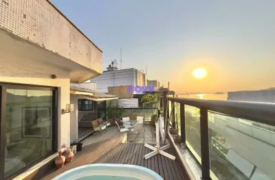 Oportunidade! cobertura duplex com 3 quartos a poucos metros da praia de charitas