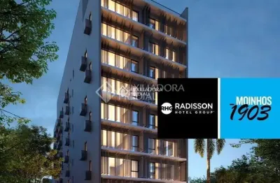 Apartamento com 1 quarto à venda na rua doutor timóteo, 591, moinhos de vento, porto alegre, 19 m2 por r$ 240.000
