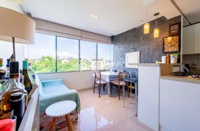 Apartamento com 3 quartos à venda na rua comendador albino cunha, 128, cristo redentor, porto alegre, 74 m2 por r$ 550.000