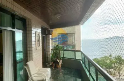 Apartamento alto padrão a venda em santos com vista mar.