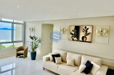 Apartamento para venda na orla de santos com vista mar