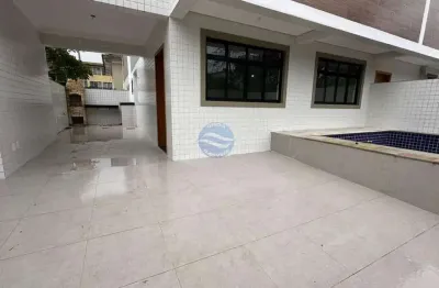 Casa de esquina a venda na vila belmiro santos com piscina