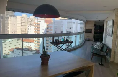Apartamento com 3 quartos para alugar na Avenida Doutor Epitácio Pessoa, 131, Boqueirão, Santos