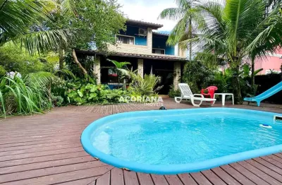 Casa com 3 quartos à venda na rua isaltina de assunção farias, 671, rio tavares, florianópolis por r$ 2.120.000