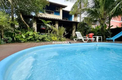 Casa com 3 quartos à venda na rua isaltina de assunção farias, 671, rio tavares, florianópolis por r$ 2.120.000