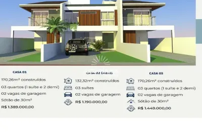 Casa com 3 quartos à venda na rua marinas do campeche, 325, campeche, florianópolis por r$ 1.389.000