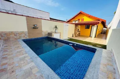 Casa 3 dormitórios para venda em mongaguá / sp no bairro flórida mirim