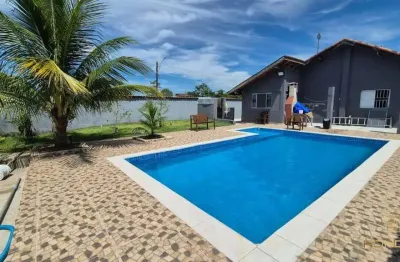 Casa com 3 quartos à venda no cibratel ii, itanhaém  por r$ 565.000