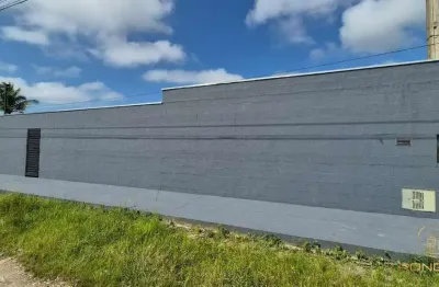 Galpão comercial, 1020m² de área total no bairro cibratel, itanhaém / sp