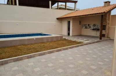 Casa com 2 dormitórios, sendo 1 suíte, jardim palmeiras, itanhaém / sp