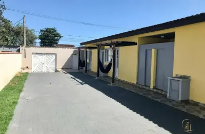 Casa em condomínio com 1 dormitório, sendo 1 suíte, no belas artes em itanhaém / sp