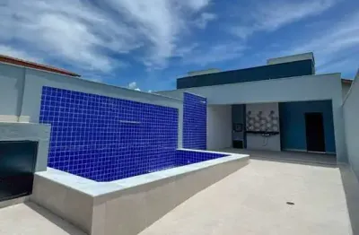 Casa com 3 dormitórios, sendo 1 suíte no bopiranga em itanhaém /sp