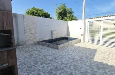 Casa com 2 dormitórios, sendo 1 suíte no bopiranga em itanhaém / sp