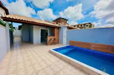 Casa com 2 dormitórios, sendo 1 suíte no nossa senhora do sion em itanhaém / sp