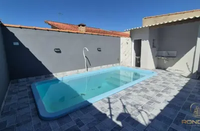 Casa com 2 dormitórios, sendo 1 suíte no suarão em itanhaém / sp