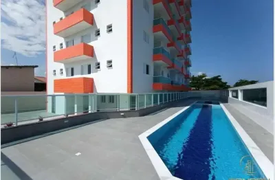 Apartamento com 2 dormitórios, sendo 1 suíte no suarão em itanhaém / sp