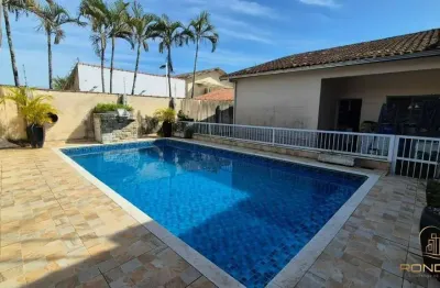 Casa com 3 dormitórios, sendo 2 suítes no cibratel ii em itanhaém / sp