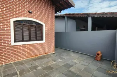 Casa com 2 dormitórios sendo 1 suíte no corumbá em itanhaém, sp.