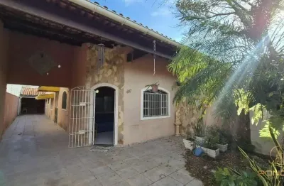 Casa com 2 dormitórios, sendo 1 suíte no nova itanhaém, itanhaém, sp.