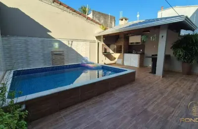 Casa com 4 dormitórios, sendo 3 suítes no cibratel ii em itanhaém, sp.