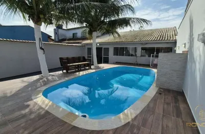 Casa com 2 dormitórios, sendo 1 suíte no jamaica em itanhaém, sp.