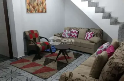 Casa com 3 quartos à venda na rua ilhabela, 25, vila aquilino, santo andré, 260 m2 por r$ 910.100