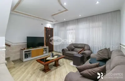Casa em condomínio fechado com 2 quartos à venda na rua arapoti, 112, vila curuçá, santo andré, 123 m2 por r$ 745.000