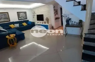 Casa em condomínio fechado com 4 quartos à venda na rua basiléia, 1023, parque novo oratório, santo andré, 300 m2 por r$ 852.000