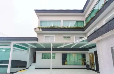 Casa em condomínio fechado com 3 quartos à venda na rua cruz alta, 69, vila helena, santo andré, 431 m2 por r$ 2.020.000